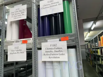 Voorraad sublimaatproducten – kavel bij IVG, Emsdetten
