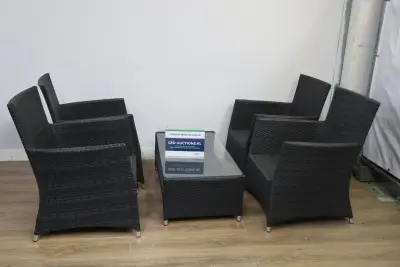 Wicker Tuinset – kavel bij GSD Auctions, Zoeterwoude
