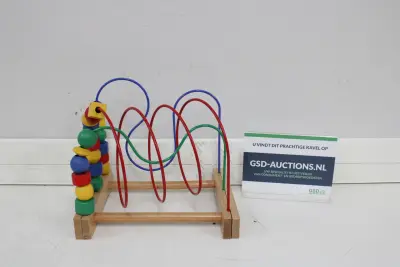 Houten kralenspel speelgoed – kavel bij GSD Auctions, Zoeterwoude