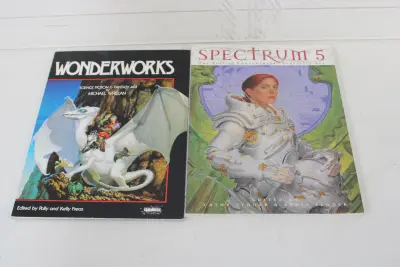 Wonderworks en Spectrum 5 fantasy kunstboeken – kavel bij GSD Auctions, Zoeterwoude