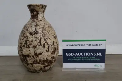 Vintage keramische vaas – kavel bij GSD Auctions, Zoeterwoude