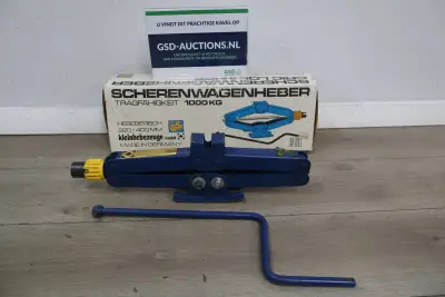 Scherenwagenheber 1000 kg krik – kavel bij GSD Auctions, Zoeterwoude