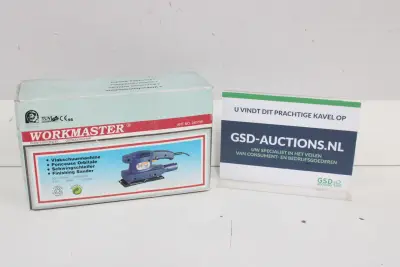 Workmaster vlakschuurmachine in doos' – kavel bij GSD Auctions, Zoeterwoude