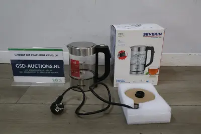 Severin Digital Mini Glass Kettle waterkoker – kavel bij GSD Auctions, Zoeterwoude