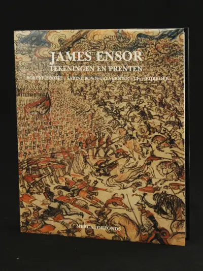 James Ensor: Tekeningen en prenten Robert Hoozee, Sabine Brown - Taevernier/ J.F. Heijbroek - Mercatorfonds – kavel bij De Kringwinkel, Antwerpen