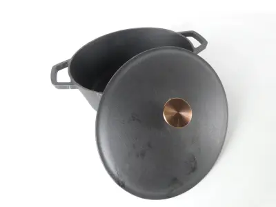 Buccan gietijzeren braadpan – kavel bij De Kringwinkel, Heverlee