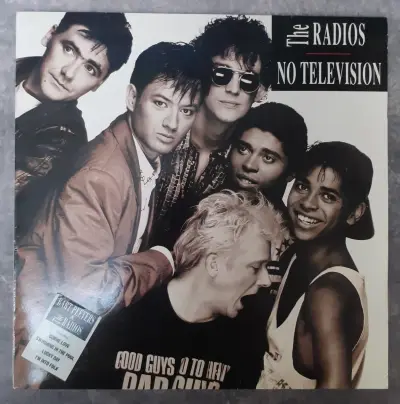 Vinyl: The Radios - No Television – kavel bij De Kringwinkel, Gent