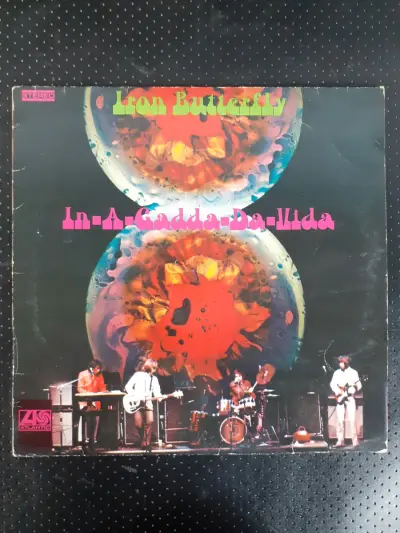 Vinyl: Iron Butterfly - In-A-Gadda-Da-Vida – kavel bij De Kringwinkel, Gent