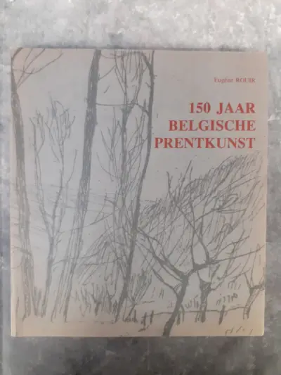 Boek: 150 jaar Belgische prentkunst – kavel bij De Kringwinkel, Gent