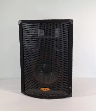 Vintage HH Electronics 115 P.A. luidspreker – kavel bij De Kringwinkel, Geraardsbergen
