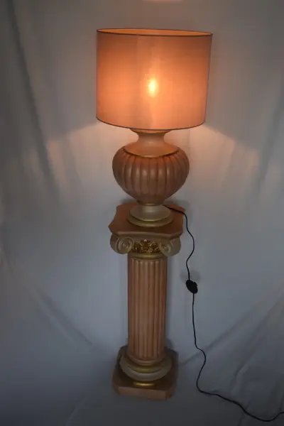 Vintage Hollywood Regency Zuillamp – kavel bij De Kringwinkel, Geraardsbergen