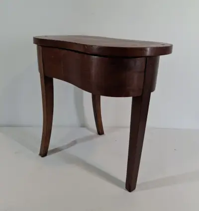 Antiek houten meubelbidet – kavel bij De Kringwinkel, Geraardsbergen
