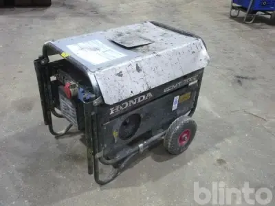 Stromaggregat 7KVA HONDA ECMT 7000 (2010) – kavel bij Blinto, Limburg