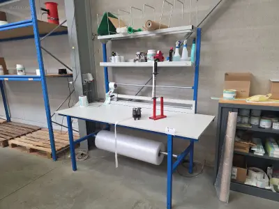 (7x) verpakkingstafels – kavel bij Auctim, Tessenderlo- Ham