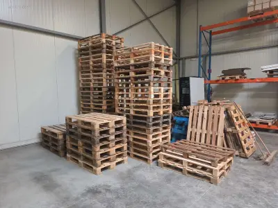 (11x) paletten EUR – kavel bij Auctim, Tessenderlo- Ham