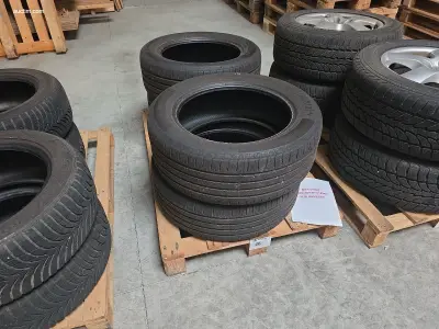 (4x) banden CONTINTAL 225/55R17 – kavel bij Auctim, Tessenderlo- Ham
