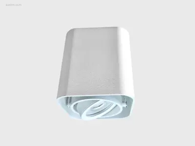 (40x) GU10 Design Opbouwspot Armatuur 10cm wit – kavel bij Auctim, Puurs