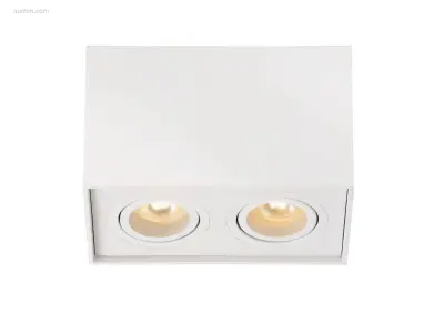 (4x) GU10 Opbouwspot Armatuur dual fittingen – kavel bij Auctim, Puurs
