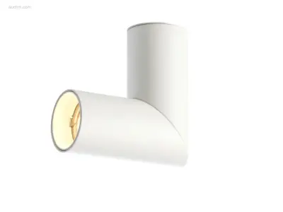 (20x) GU10 Opbouwspot Armatuur cilinder zand – kavel bij Auctim, Puurs