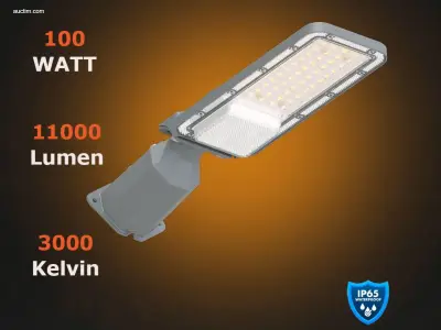 16 x G-tec DAK PRO 100 Straatlantaarn Led – kavel bij Auctim, Free delivery within 1-3 weeks after receipt of payment