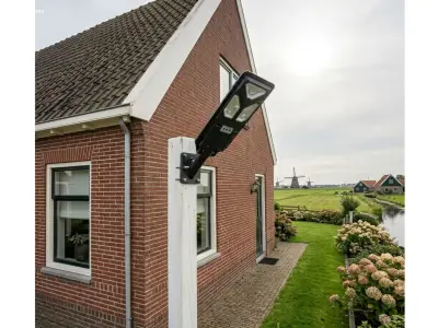 8 x Solar XPS Straat lantaarn, 30 Watt, Zwart – kavel bij Auctim, Free delivery within 1-3 weeks after receipt of payment