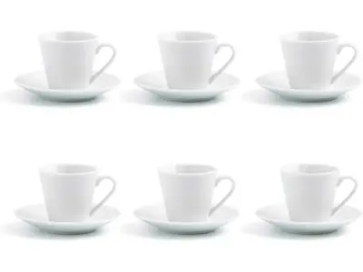 Quid Renova Set met 6 kopjes met schoteltje - porselein – kavel bij XL Auctions