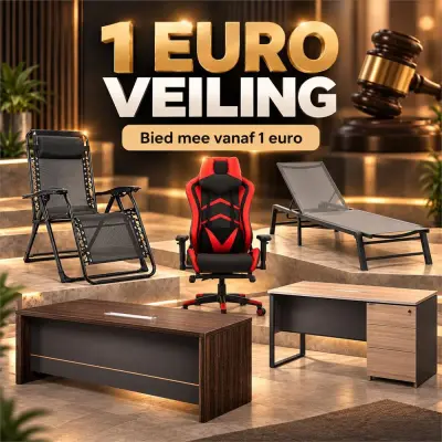 1 Euroveiling: Meubilair – veiling bij Hammertime