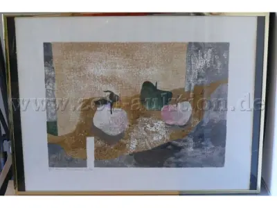 1 Bild Stillleben mit Äpfeln von Hans Schellinger, Original – kavel bij Zoll-Auktion, Hof