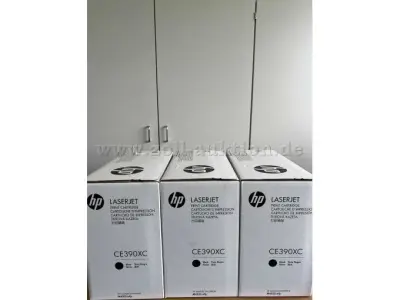 3 HP CE390XC Tonerkartuschen – kavel bij Zoll-Auktion, Karlsruhe