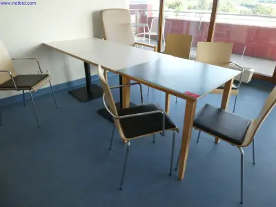 7 Bistro Tables – kavel bij NetBid, Tettnang