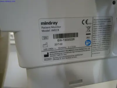 Patient Monitoring, Monitor Compact Mindray Medical Germany GmbH iMEC 8 – kavel bij NetBid, Tettnang