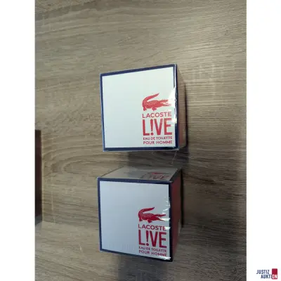 LACOSTE - LIVE - Eau de Toilette - pour homme – kavel bij Justiz-Auktion, Bamberg