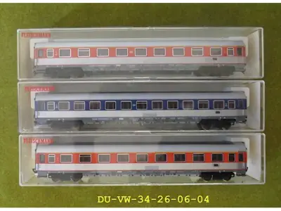 3 Fleischmann Abteilwagen 2 x 5183; 1 x 5184 in der Baugröße H0 – kavel bij Zoll-Auktion, Emmerich am Rhein