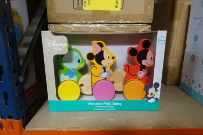 12x Wooden pull along Disney – kavel bij Openbare Verkopen, Waregem