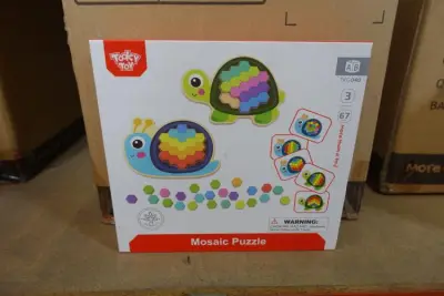 9x Mosaic puzzle Tooky toy – kavel bij Openbare Verkopen, Waregem