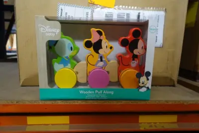 14x Wooden pull along Disney – kavel bij Openbare Verkopen, Waregem