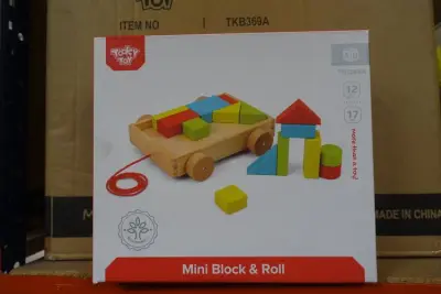 19x Mini block & roll Tooky toy – kavel bij Openbare Verkopen, Waregem