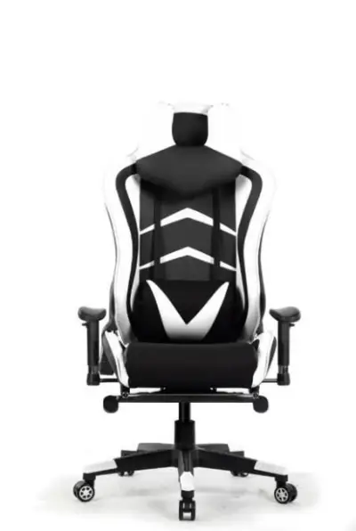 Game-Kantoor Stoel Zwart/wit – kavel bij Hammertime