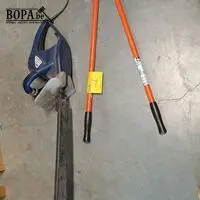 Electrische heggenschaar blauw Powerplus en handschaar grasb – kavel bij BOPA Auctions, Aarsele