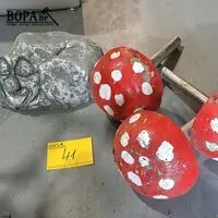 Trolsteen en Kabouterpaddestoelen - 4 stuks – kavel bij BOPA Auctions, Aarsele