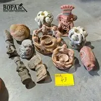 Mexicaanse beelden aardewerk - 12 stuks – kavel bij BOPA Auctions, Aarsele