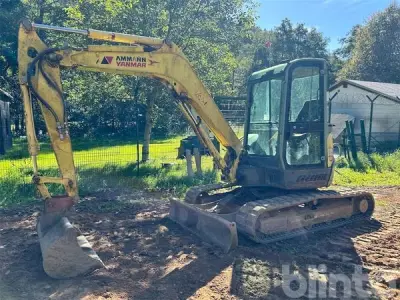 Minibagger Ammann Yanmar ViO50 (2007) – kavel bij Blinto, Radevormwald