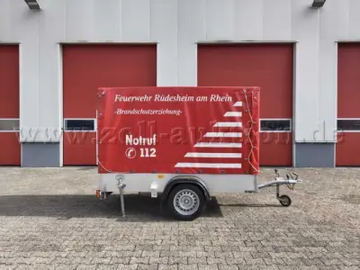 1 Stardeichselanhänger Plane / Ausbau (700 kg) – kavel bij Zoll-Auktion, Rüdesheim am Rhein