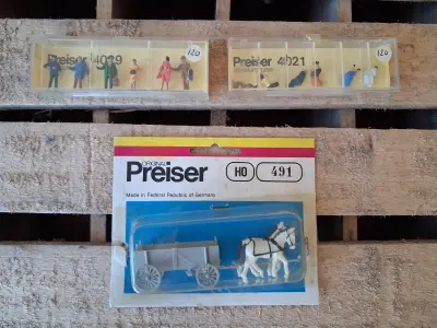 Preiser miniaturen – kavel bij De Kringwinkel, Ieper