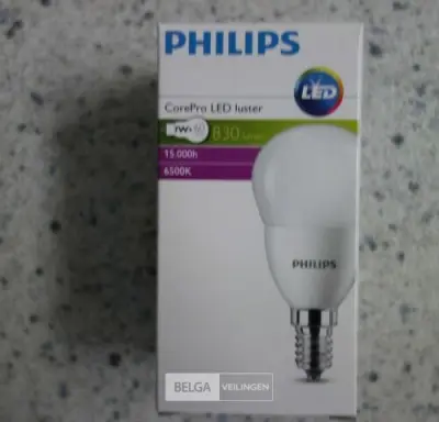 Philips Corepro Led Luster E14 (10x) – kavel bij Belga Veilingen, Consumentengoederen Ii • Landen