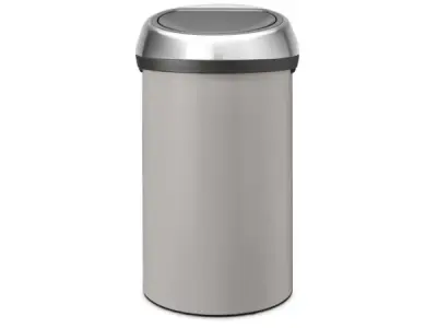 Brabantia Touch Bin Prullenbak - 60 liter - Soft Grey – kavel bij XL Auctions