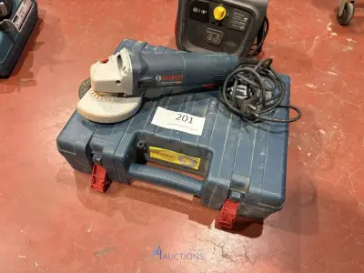 Haakse slijper BOSCH – kavel bij VH Auctions