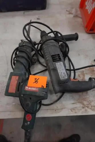 2x Elektrisch gereedschap – kavel bij Openbare Verkopen, Deerlijk