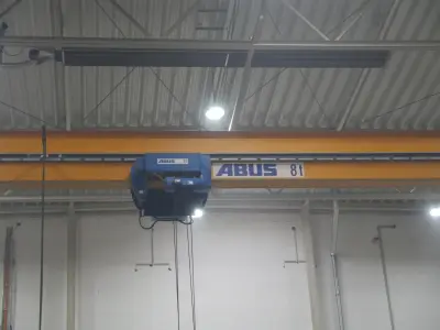 Single-girder bridge crane (approved later: Dec. 16, 1926) Abus – kavel bij NetBid, Gerstungen