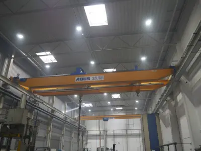 Double-girder overhead crane (approved later: Dec. 16, 26) Abus – kavel bij NetBid, Gerstungen